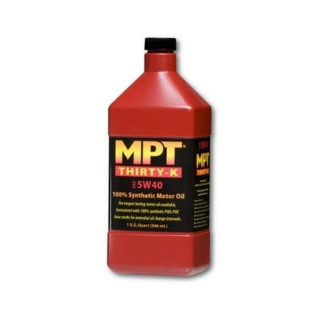 MPT Industries MPT27 MPT THIRTY-K 5W40 100% Synthetic Motor Oil