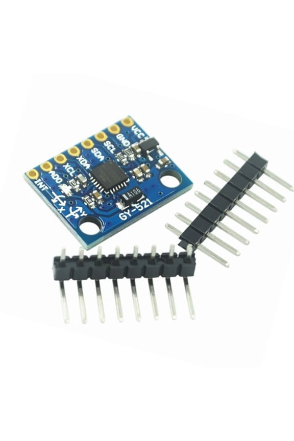 MPU6050 3Shaft Gyro Accelerometer Module for Microcontrollers 16BitAD Converters Data Output IIC Communication Interfaces