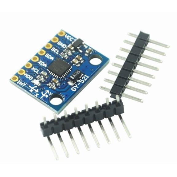 MPU6050 Digital 3-Axis Gyro + Accelerometer Module, Compact Design with ±2g-±16g for Motion Tracking & STEM Projects