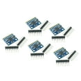 thumbnail image 1 of MPU6050 Digital Motion Processor Module 3Shaft Gyro Accelerometer Module for Robotics Projects IIC Communication, 1 of 9