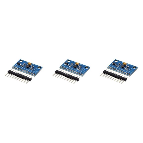 MPU9250 9-Axis Sensor Module Featuring 16-Bit for ADC Resolution and Adjustable Gyro Accelerometer Ranges