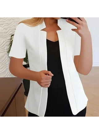 Short Sleeve Blazers Women