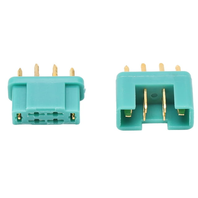 MPX 6 Pin Plug Reusable Connector Ends High Current Endurance Green