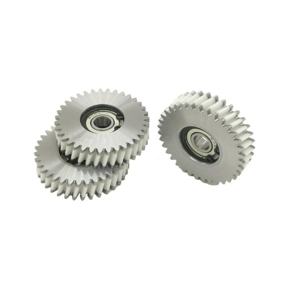 MPXBM 35T 47.5x12mm Helical Planetary Gear for E-Bike Hub Motors - Nylon+Steel Hybrid with 8mm Bearings - Oblique Gear for 500W/750W Electric Bikes