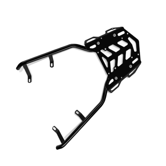 MPXBM Aluminum Rear Luggage Racks for Xmax300 Xmax125 Xmax250 2017-2025 One Piece Motorcycle Tail Storage Rack X-max 250 Top Case Support Holder for Carrier Bracket Xmax 300 Cargo Plate Kit