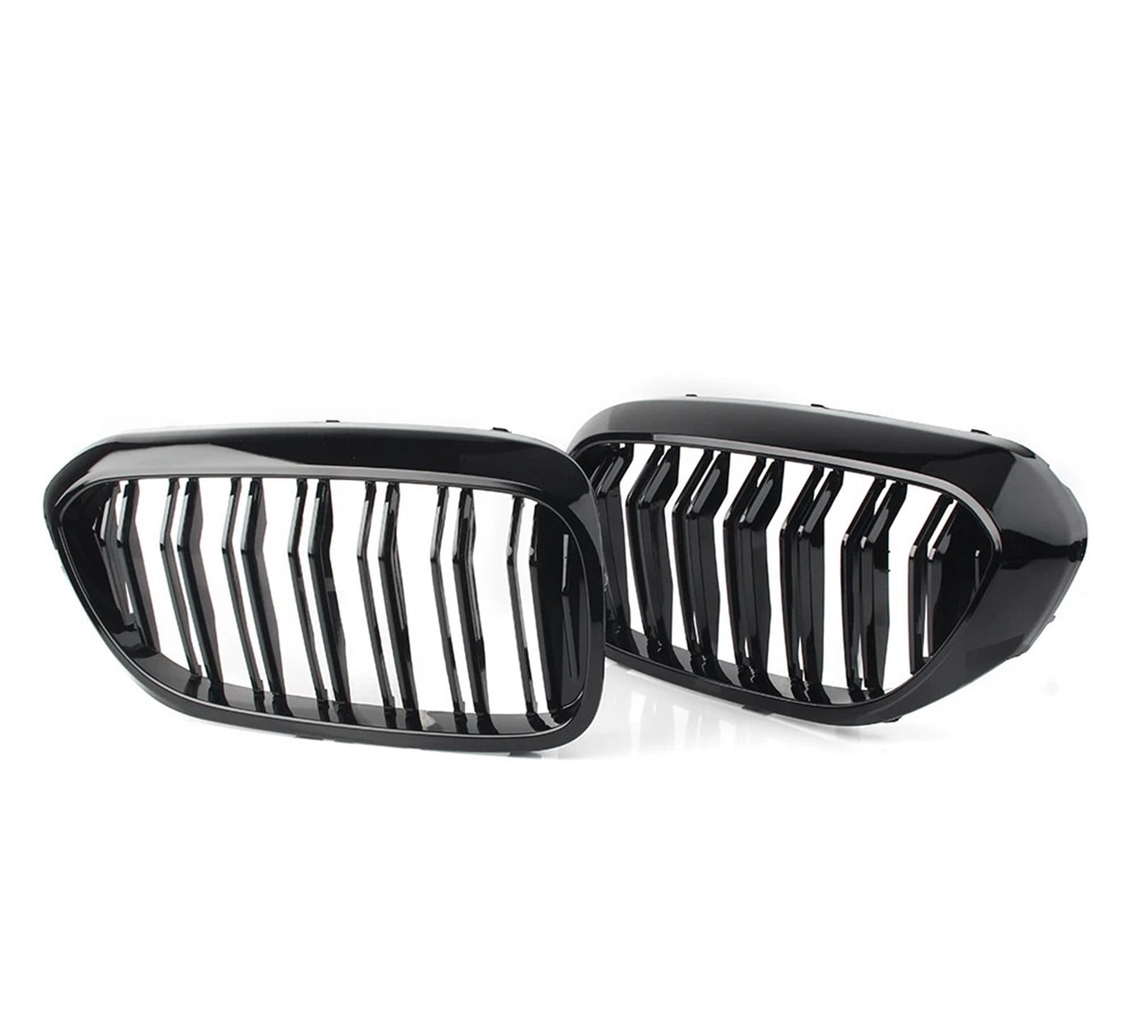 MPXBM Car Front Grille Kidney Hood Nose Grill, ABS Plastic Gloss Black ...