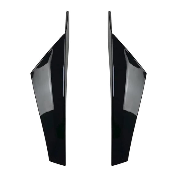 MPXBM Car Rear Window Side Spoiler ABS Spoilers Canards Splitter Compatible for Volkswagen VW for Golf 8 MK8 GTI GTD TSI TDI 2020 2021 2022 2023