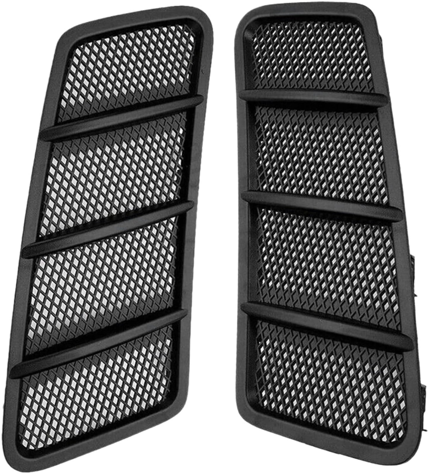 MPXBM Hood Intake Decorative for Mercedes for Benz for W166 Ml Gl Class 2012 2013 2014 2015 2Pcs Car Side Hood Air Vent Grille Cover 1668800105 1668800205
