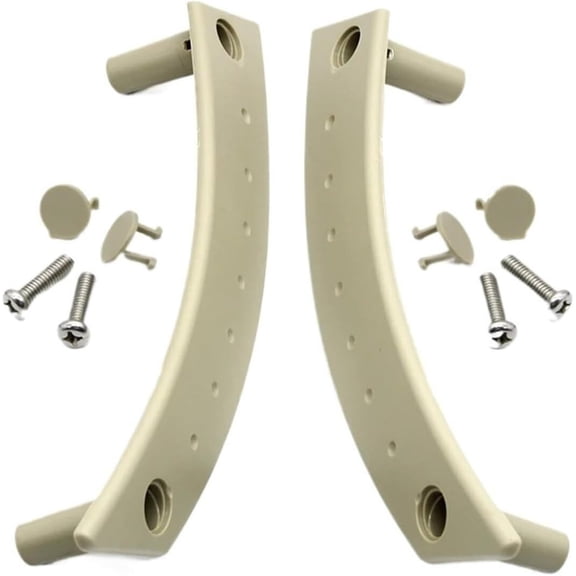 MPXBM Interior Left Right Door Panel Pull Handle Cover Repair Kit Replacement, Compatible for VW Beetle 1998-2010 1C0867171A 1C0867172A