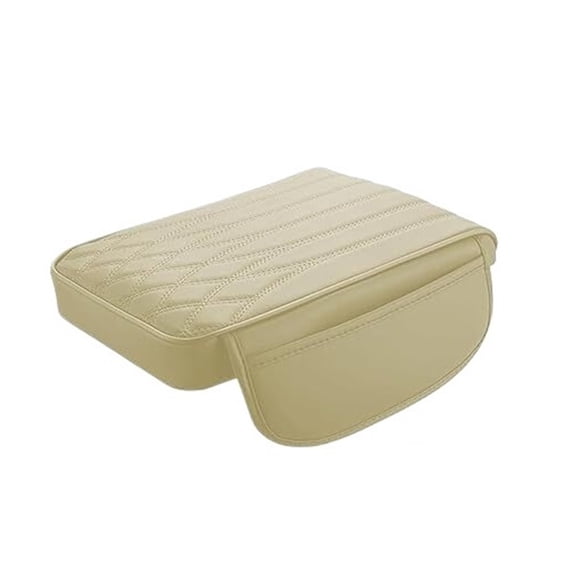 MPXBM For Kia Sorento 2021-2025 Car Center Console Cover, Microfiber Leather Armrest Cover Cushion, with 2 Side Storage Pockets,Hand Rest Pillow with Height Increase