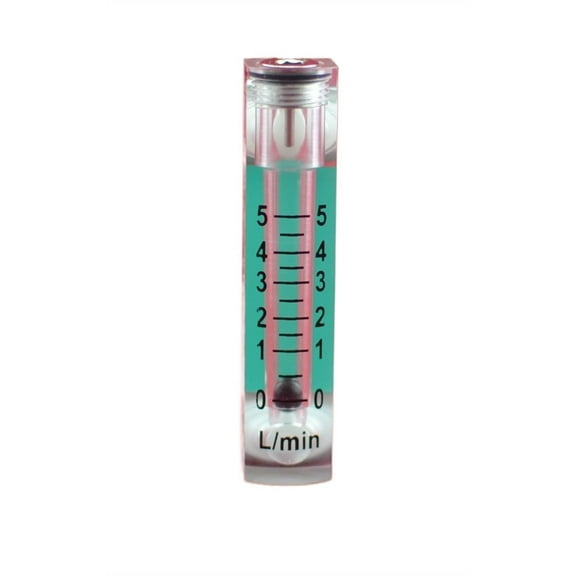 MPXBM LZQ-1 1-5LPM Plastic air flowmeter (H=70mm Oxygen Flow Meter) Without Valve.