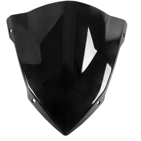 MPXBM Motorcycle Windshield Windscreen Airflow Wind Screen Deflector Double Bubble Fairing Compatible with MT07 FOR FZ07 FOR MT-07 FOR FZ-07 2018 2019 2020