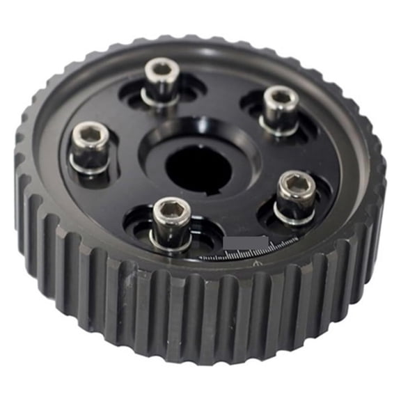 MPXBM Pc Adjustable Cam Gear Billet Timing Gear Cam Pulley Pullys Gear for Civic/for CRX D15/D16 D-Series Crankshaft Pulley