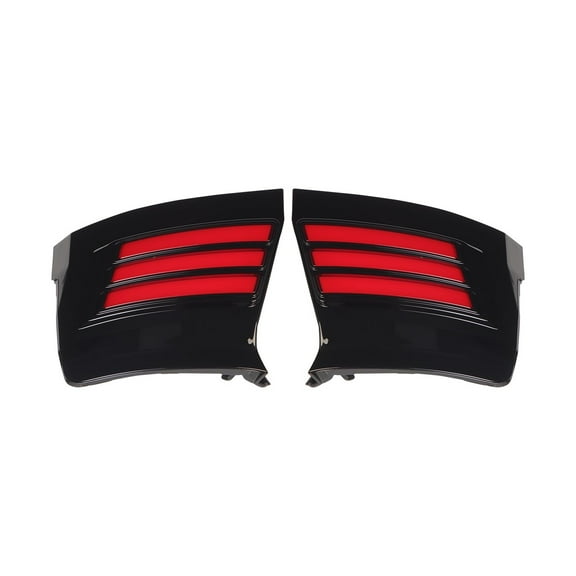 MPXBM Rear Bumper Decorative Lights for Toyota 2024 2025 Toyota Land Cruiser 250 1958 Prado Lc250 Stop Lamp Exterior Modification Accessories (Back + red)