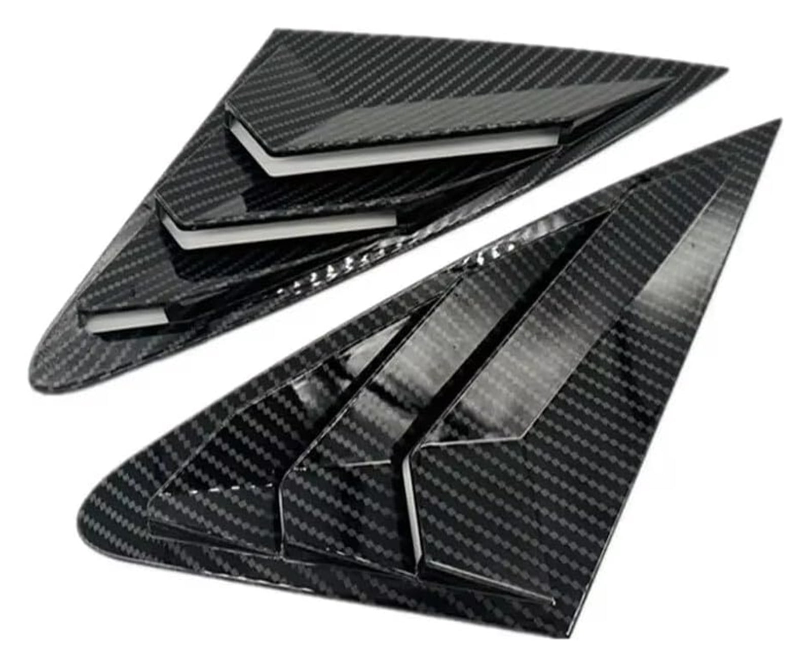 MPXBM Rear Side Window Louvers for Audi A4 A4L S4 B8 Sedan 2009 2010 ...