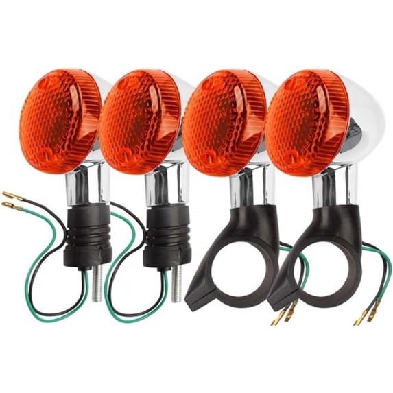 MPXBM Turn Indicator Front Rear Motorcycle Turn Signal Signaling Lights for Honda Magna 250 750 Steed 400 600 Shadow 400 750