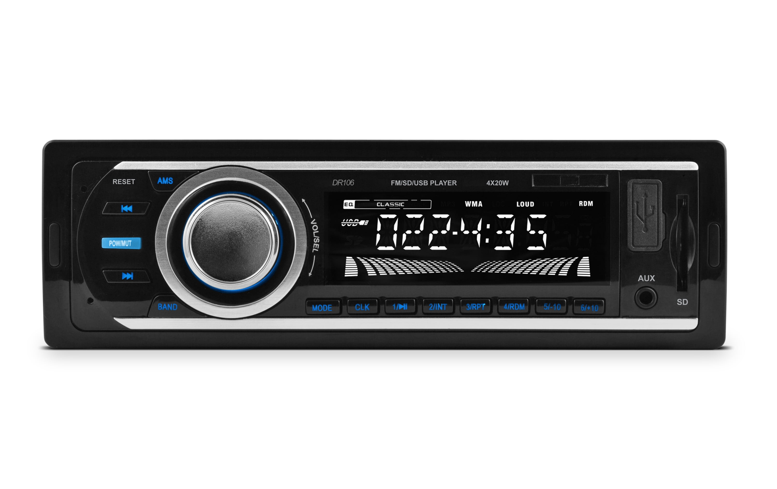 MPp3 and FM Receiver with usb connection and SD card slot (DR106 ...