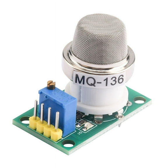 MQ136 Hydrogen Sulfide Gas Sensor Module H2S Gas Detection Sensor Module High Sensitivity Sensor Module,1 x MQ136 Hydrogen Sulfide Sensor Module,Green