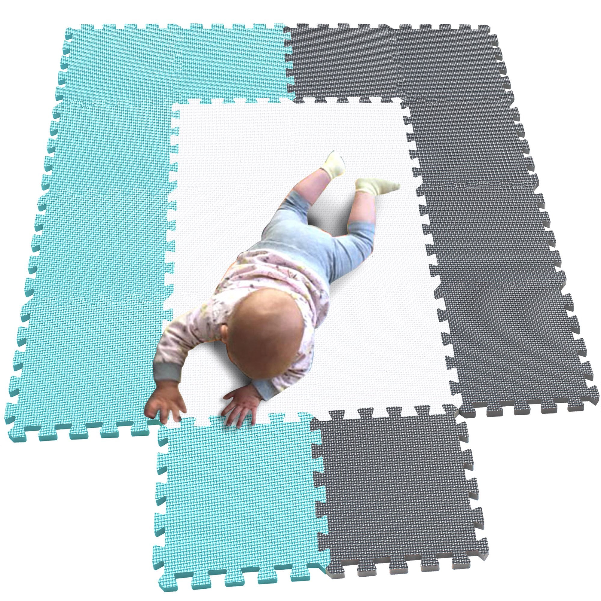 MQIAOHAM 18pcs 30 30 1CM 11.81 11.81 0.39inch per piece children puzzle play mat squares foam tiles baby mats for floor childrens soft girl playmat