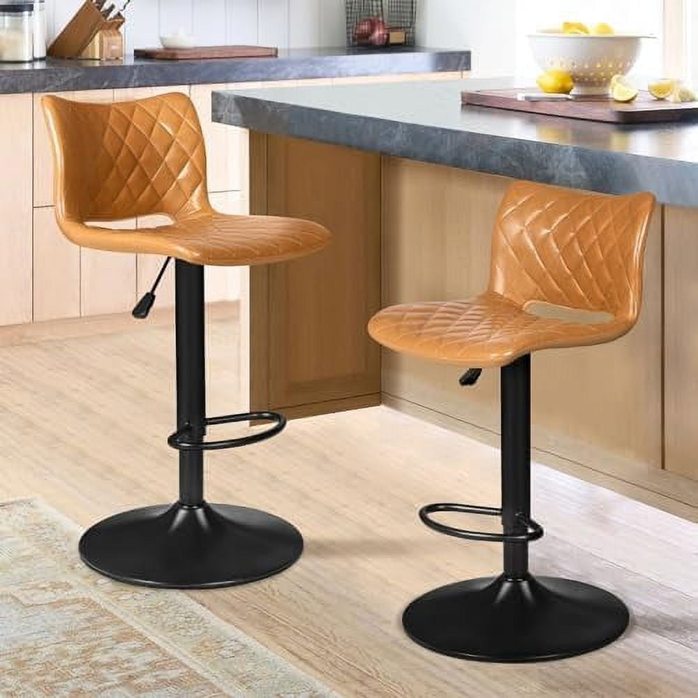 MQLIFEBOOM Adjustable Stools Modern Counter Height Stools with 350 LBS