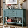 MQLIFEBOOM Console Table with Drawers Farmhouse Console Entryway Table