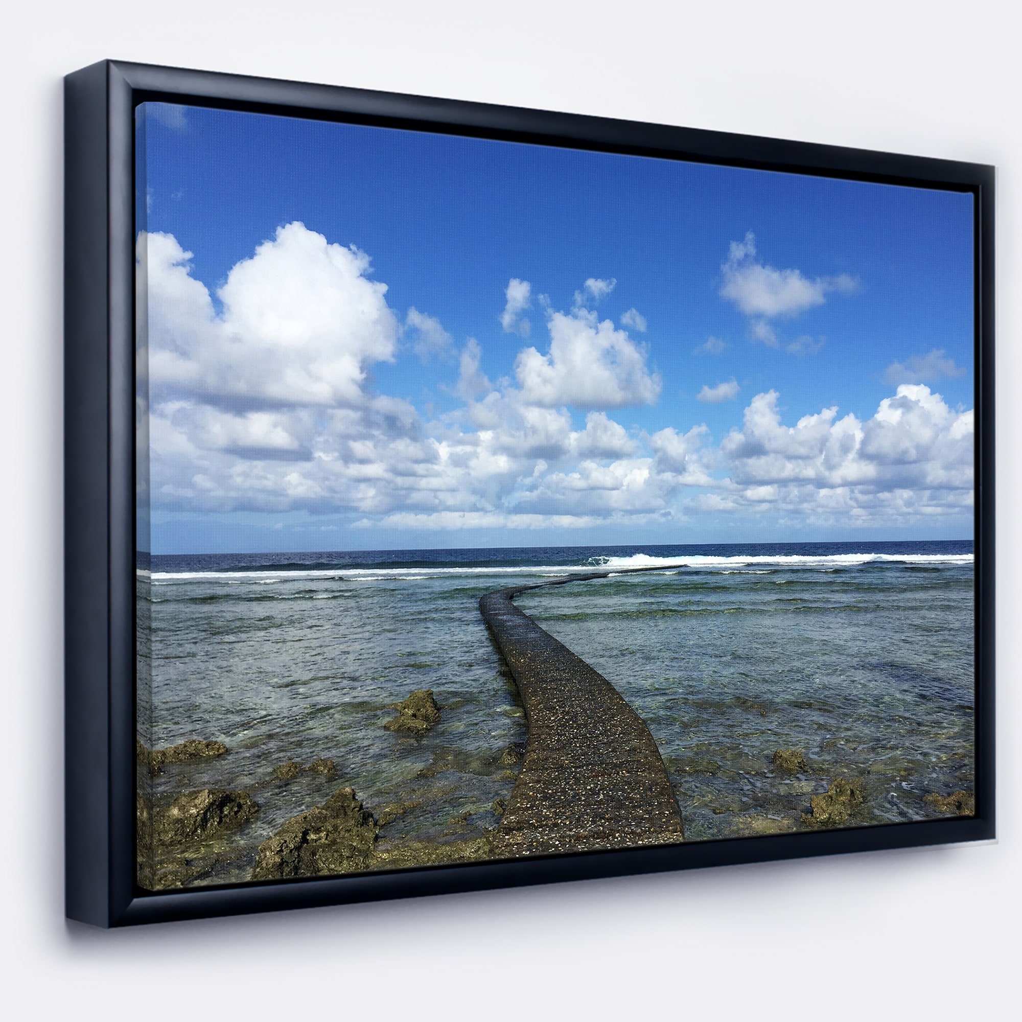 DESIGN ART Designart 'Rocky Coast along Pacific Ocean' Extra Large