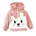 thumbnail image 1 of MQLKF Baby Girl Hooded Sweater Jacket Winter Warm Zipper Coat Tops Cute Cartoon Rabbit Hoodies Outwear Overcoat Beautiful Comfortable Girls T Shirts, 1 of 8
