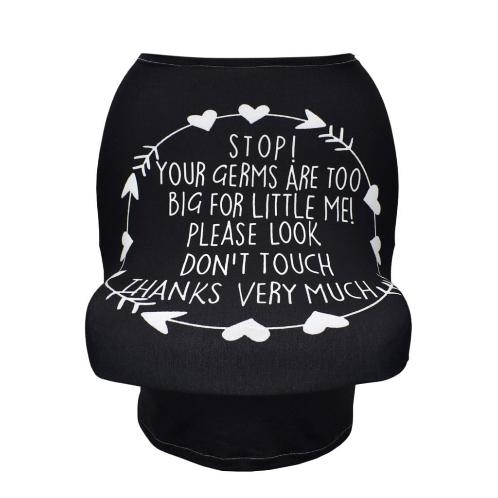 MQLKF Baby Stretchy Nursing feeding Cover Multi Use Car seat Canopy