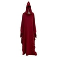 thumbnail image 1 of MQLKF Kids Toddler Baby Spring Summer Solid Color Batwing Sleeve Robe Praying Hijabs Abaya Niqab Burka Hijab Clothing Dress Islam Leisure Fashionable Baby Outerwear For Ramadan, 1 of 4