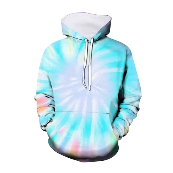MQLKF New 3d Visual Printed Children's Hoodie Tie Dye Printed Children's Hoodie Pullover Sweatshirt Out Wear Comfortable Leisure Casual Children Sweatshirt
