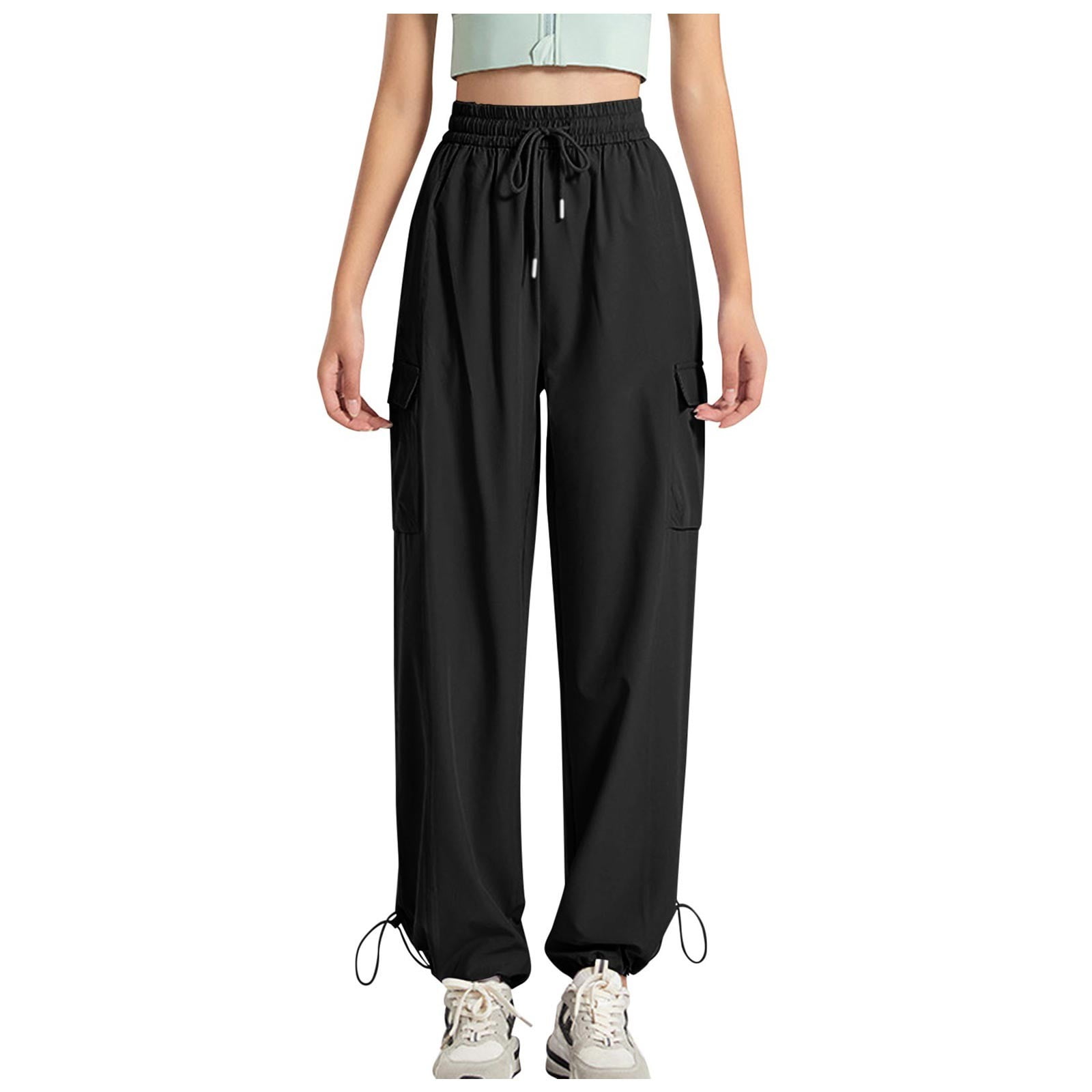 MQLKF Womens Hiking Pants Travel Pants Lightweight Camping Work Cargo