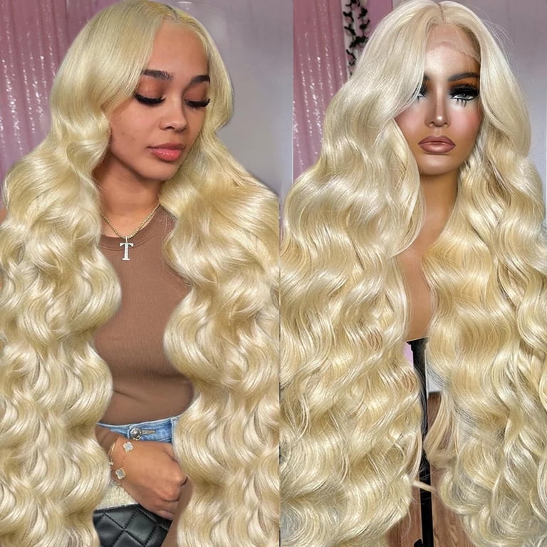 30 Inch Human Hair Lace Front Wig Body Wave 200 Density Pre Plucked 30 main image 4