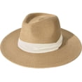 thumbnail image 1 of MQOUO Womens Mens Wide Brim Straw Panama Hat Fedora Summer Beach Sun Hats UPF Straw Hat for Women, 1 of 15