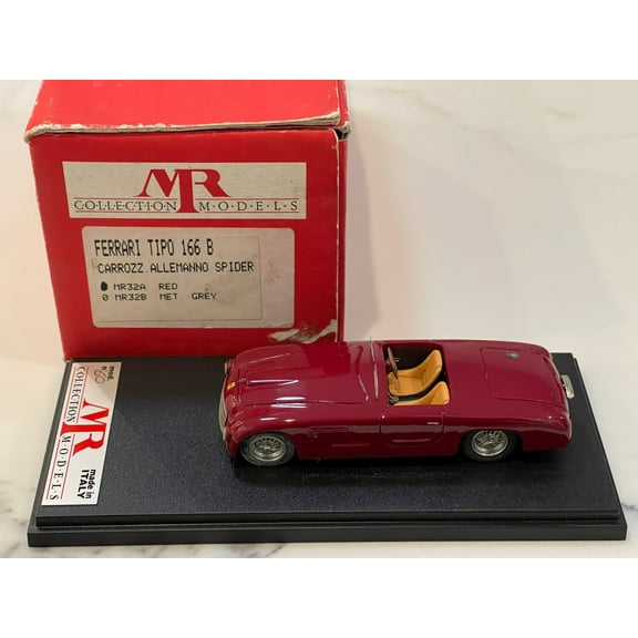 MR 1/43 Ferrari 166 Berlinetta Allemano Spider 1948 Dark Red MR32A