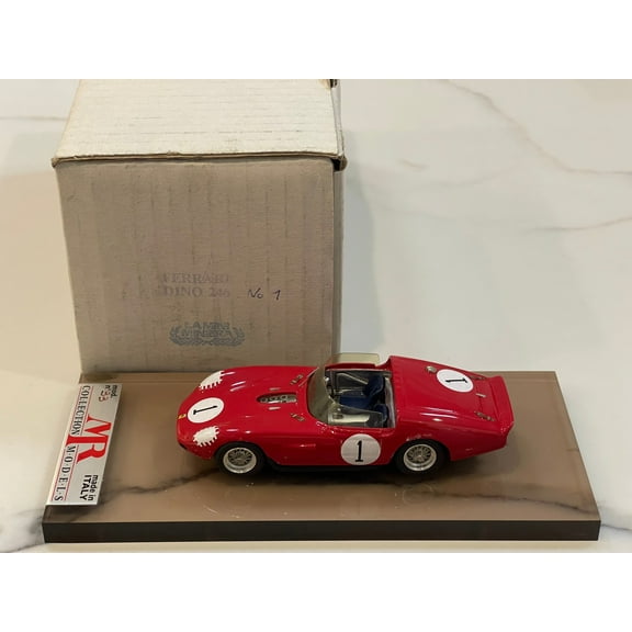 MR 1/43 Ferrari 246 S Dino Spyder Fantuzzi 1960 Red No. 1 MR***