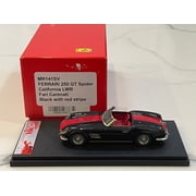 MR 1/43 Ferrari 250 GT California LWB Spyder Fari Carenati 1960 Black MR141SV