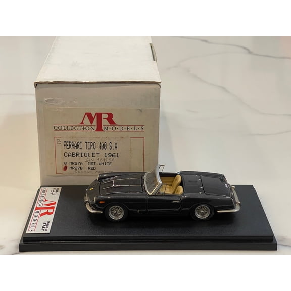 MR 1/43 Ferrari 400 Superamerica Cabriolet Tipo 1611 SA 1961 Met. Grey MR27C
