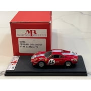 MR 1/43 Ferrari Dino 246 GT 24HR Le Mans 1972 Red No. 46 MR58