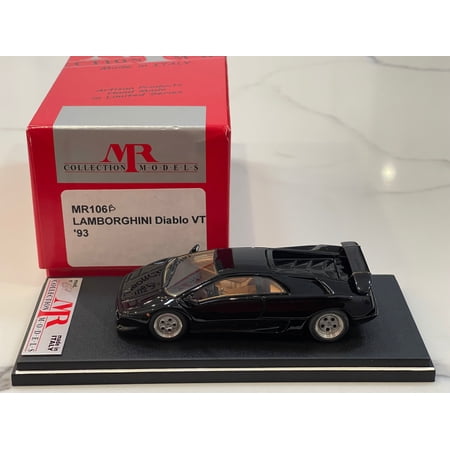MR 1/43 Lamborghini Diablo VT 1993 Black MR106B