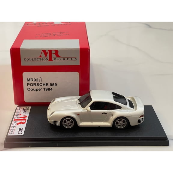 MR 1/43 Porsche 959 Coupe 1984 Pearl White MR92A