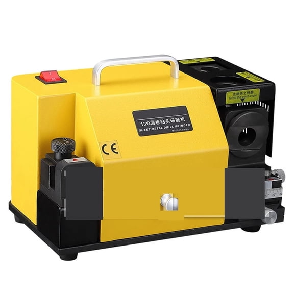 MR-13Q 4-14mm Sheet Metal Drill Bit Grinder, Drill Bits Sharpener, Grinding Machine, High Precision Rapid Grinding Tool ,Heavy Duty Build