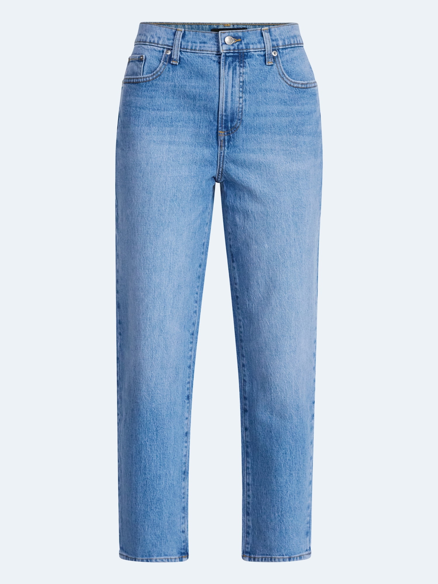 Free Assembly Women's and Women's Plus Mid Rise Ankle Slim Jeans, Sizes 0-28W