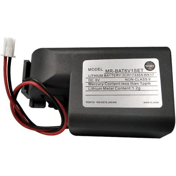 MR-BAT6V1SET 2CR17335A WK17 6V 1650mAh PLC Battery for Mitsubishi MR-J4