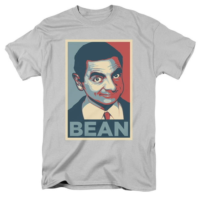 MR BEAN/POSTER - S/S ADULT 18/1 - SILVER - LG