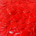 thumbnail image 1 of MR CHIPS Bingo Chips 7/8 inch Size - 1,000 Counting Bingo Chips in Solid Red Color - Versatile Counting Chips for Classroom Activities & Board Games, 1 of 9