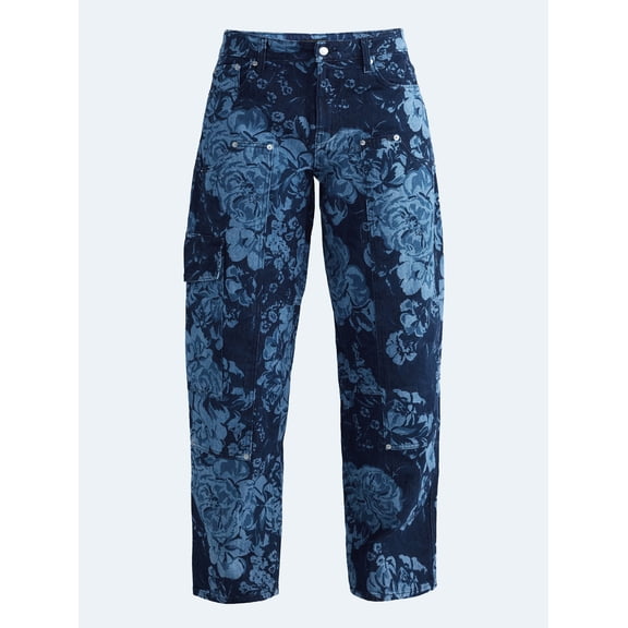 Free Assembly Women's and Women's Plus Mid-Rise Combo Barrel Jean, Sizes 0-28W