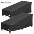 thumbnail image 1 of MR. COVER Chaise Lounge Cover, Patio Furniture Covers, Patio Lounge Chair Cover Waterproof and UV Resistant, 600D Heavy Duty Outdoor Furniture Covers with Air Vent 2 Pack, 70"L x 32"W x 32"H, 1 of 10