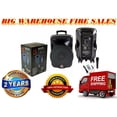thumbnail image 1 of MR DJ 4000W Bluetooth DSP FM Radio USB Portable PA DJ KARAOKE Speaker, 1 of 8