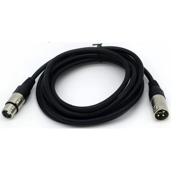 MR DJ CDMX10 3-pin DMX lighting cable 10' DMX 3-Pin XLR Pro Stage DJ Lighting Cable