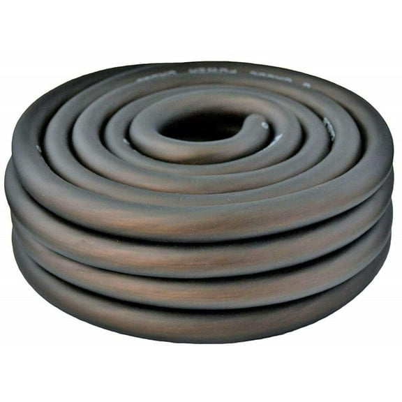 MR DJ DJPW0GBK 0 Gauge Black Amplifier Amp Power/Ground 1/0 Wire 25 Feet Superflex Cable